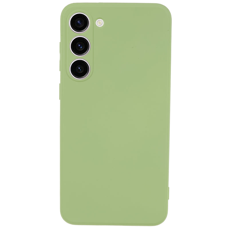 For Samsung Galaxy S23 TPU Camera Protection Phone Case Soft Fiber Lining Rubberized Back Cover For Samsung Galaxy S23 TPU Camera Protection Phone Case Soft Fiber Lining Rubberized Back Cover